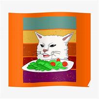 Image result for Cat at the Dinner Table Meme