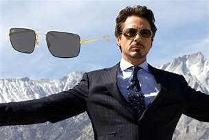 Image result for Tony Stark Sunglasses Brand