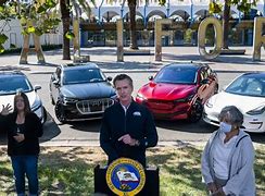 Image result for Newsom 2035 Electric Cars