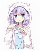 Image result for Anime Girl with Bunny Hoodie