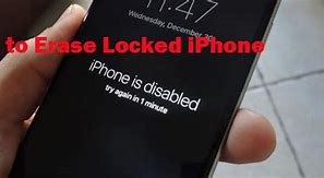 Image result for How to Clear Locked iPhone