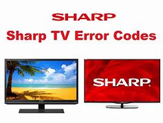 Image result for Sharp TV Error Codes