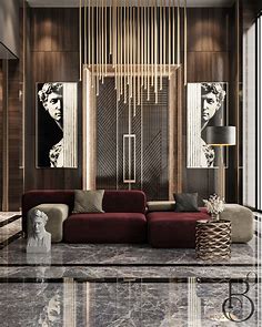 LUXURIOUS ENTRANCE HALL DESIGN BY BASE9 STUDIO! on Behance