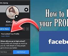 Image result for How to Locked Profile Facebook