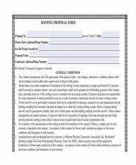 Image result for Free Roofing Proposal Template