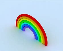 Image result for Rainbow 3D Illustration