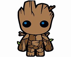 Image result for Rocket Raccoon and Baby Groot Clip Art