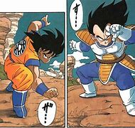 Image result for Goku vs Vegeta Stance