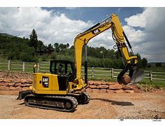 Image result for Caterpillar Mini Excavator Mower Attachments