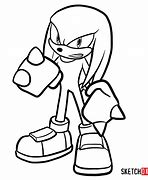 Image result for Knuckles Drawing Easy