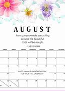 Image result for August Calendar