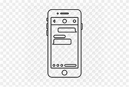 Image result for iPhone White Outline Message Icon