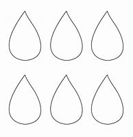 Image result for Raindrops to Cut Out