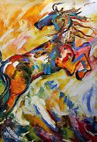 Image result for Contemporary Horse Paintings