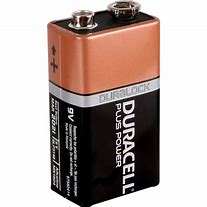 Image result for Duracell 9 Volt Alkaline Battery