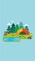 Image result for Minimalist Camping Wallpaper