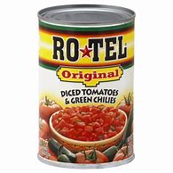 Image result for Rotel Diced Tomatoes and Green Chilies