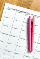 Image result for Printable May Drawing Challenge Calendar