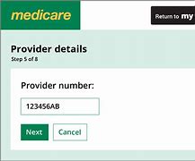 Image result for Provider Number Where to Find