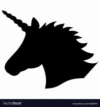 Image result for Black Unicorn Head