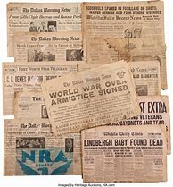 Image result for Vintage Newspaper