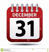 Image result for December 31 Calendar