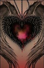 Image result for Gothic Heart Drawings