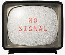 Image result for Lost Signal Old TV