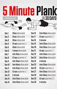 Image result for 5 Minute Plank