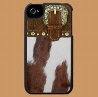 Image result for Western Phone Cases Cow Hide