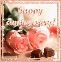 Image result for Happy Anniversary Flowers GIF