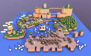 Image result for Mario U Map