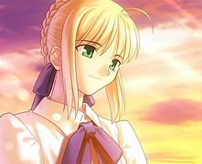 Image result for Saber Ate Stay Night Anime Episode