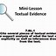 Image result for Text Evidence Examples