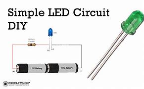 Image result for Simple LED Circuit with Switch