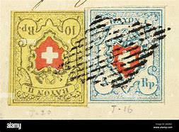 Image result for 1863 Swiss Stamp