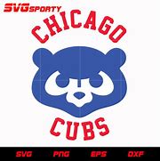 Image result for Chicago Cubs Bear SVG