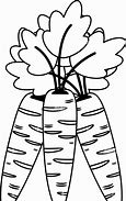 Image result for Carrot Cartoon Black and White