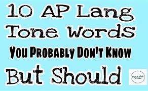 Image result for Tag Meaning AP Lang