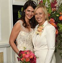 Image result for Martina Navratilova Wedding