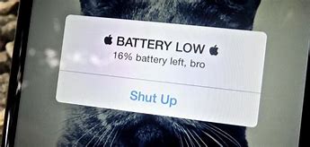 Image result for Low Battery iPod Touch