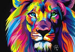 Image result for Colorful Lion Desktop