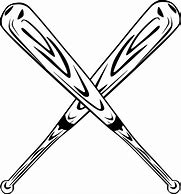 Image result for Blank Baseball Bat Logo