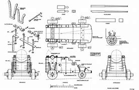 Image result for Model Cannon Plans Blueprints