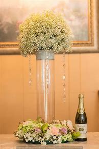 Image result for Tall Glass Vases Wedding Centerpieces
