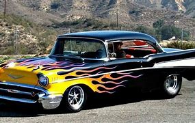 Image result for 57 Chevy Hot Rod Cars