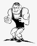Image result for Wrestling Cartoon Drawing