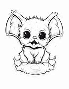 Image result for Baby Bat Coloring Book