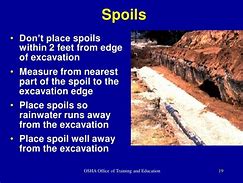 Image result for Spoil Piles Excavation