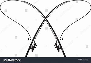 Image result for Fishing Pole Silhouette
